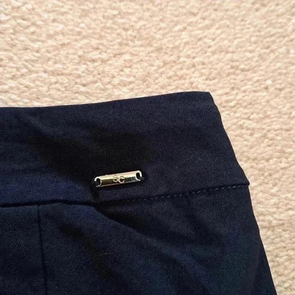 ❤ S.C.& Co. Navy Blue Pull On Skort Size 6 Stretch Woven Skirt lined with Shorts - Picture 14 of 15